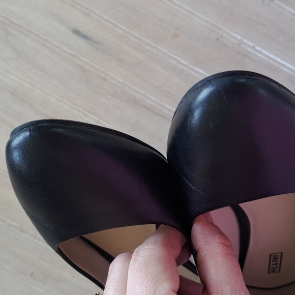 Pic & Pay Almond Toe Classy Stacked Short Heel Chic Minimalistic Dressy Pumps - Picture 7 of 11